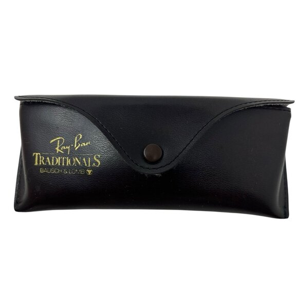Ray Ban Traditionals Vintage Retro Bausch & Lomb Leather Sunglasses Case Only - Picture 1 of 8
